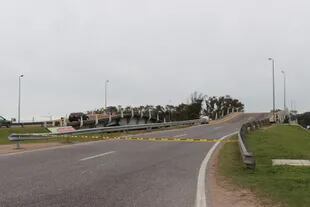 The La Barra Bridge Was Closed By The Authorities Until Further Notice
