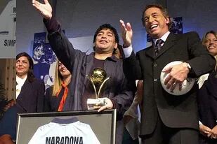 El mensaje de Quique Wolff a Maradona: "Me llegan éstas fotos"