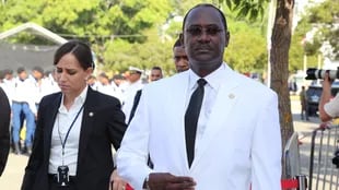 Gaston Brown, Prime Minister of Antigua and Barbuda.