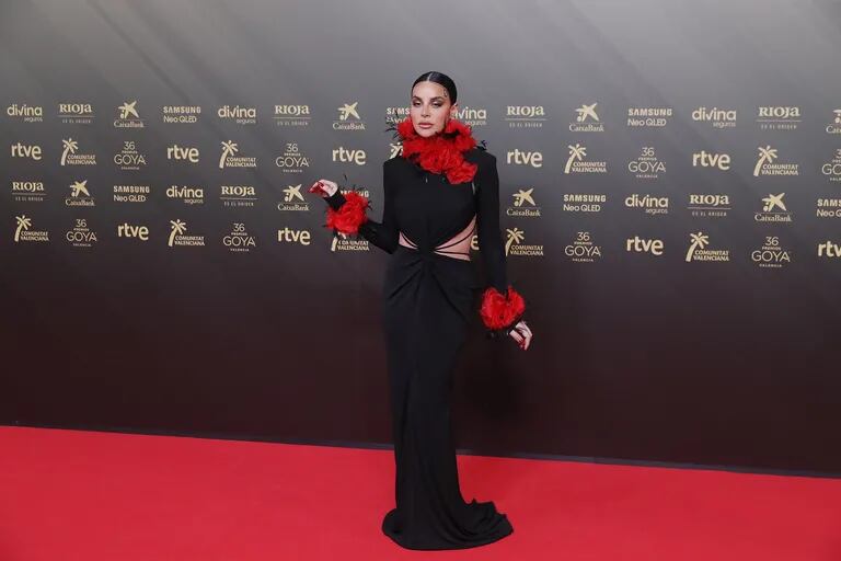 Jedet en la alfombra roja de los Premios Goya 2022