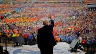Donald Trump brindó un discurso ante 40 mil boy scouts y provocó el enojo de los padres