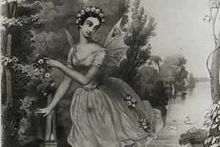 La imagen que nos llega 180 años después de Carlotta Grissi, la primera bailarina en ponerle el cuerpo a la célebre Giselle 