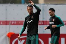 Cristiano Ronaldo, tenso, mandó a callar a los hinchas de Portugal en Rusia