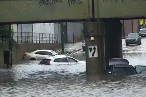 Las imágenes más impactantes de las inundaciones en Chicago