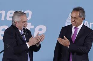 Alberto Fernández toma juramento al ministro de Desarrollo Productivo, Daniel Scioli