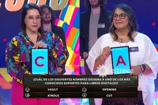 Bárbara se consagró ganadora de la suma de un millón de pesos (Captura video)