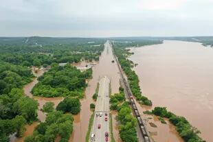 Más imágenes sobre las inundaciones en Sand Spring, Oklahoma