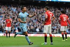 Con gol del Kun Agüero, el City venció al United en el clásico de Manchester