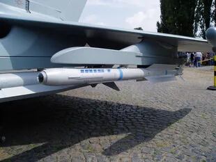 El sistema de misiles IRIS-T que Alemania le prometió a Ucrania.