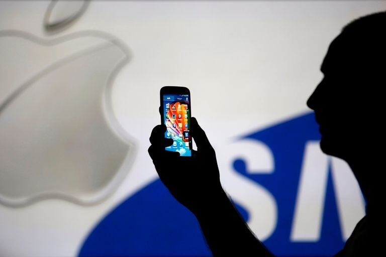 La justicia estadounidense rebajó la condena que Samsung debe pagarle a Apple por violar sus patentes