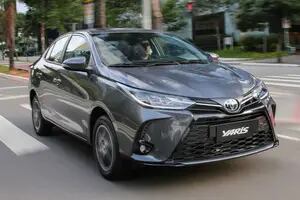 Cuánto cuesta el Toyota Yaris en febrero 2024