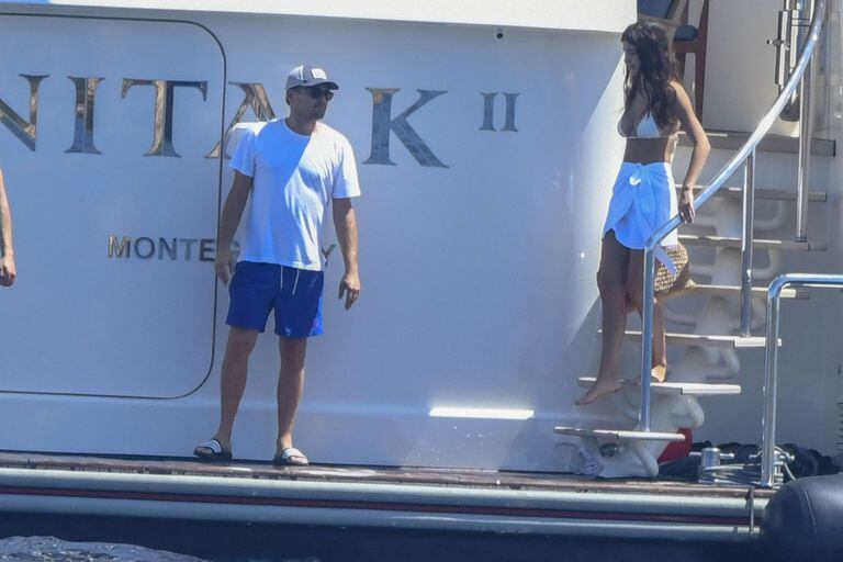 Leonardo DiCaprio y su novia, Camila Morrone, suelen hacer paseos románticos en yate