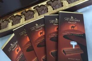 El chocolate con leche de camella se consigue en Dubái