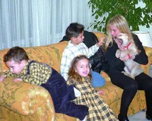 Jordania, 1998. Arias Uriburu se reencuentra con sus hijos
