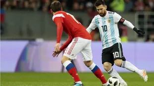 Messi enfrenta la marca de Daler Kuzyaev