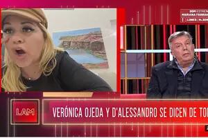El fuertísimo cruce en vivo entre Verónica Ojeda y Mauricio D’Alessandro