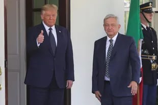 Encuentro en Washigton entre los presidentes de EEUU y México, Donald Trump y Andres Manuel Lopez Obrador