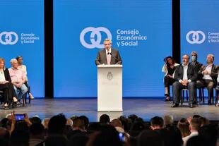 El presidente Alberto Fernández participó del encuentro de cierre de año del Consejo Económico y Social