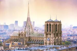 Notre Dame: doce propuestas de arquitectos para reconstruir la catedral