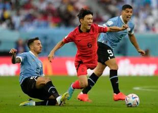 Partido entre Uruguay y Corea del Sur por el Grupo H