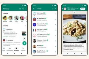 WhatsApp presenta Canales, para recibir información directa de los temas que nos interesan (pero sin chatear)