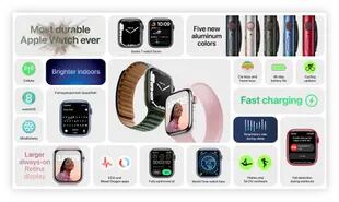 Las características del Apple Watch Series 7