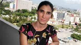 La periodista cubana Yoani Sánchez