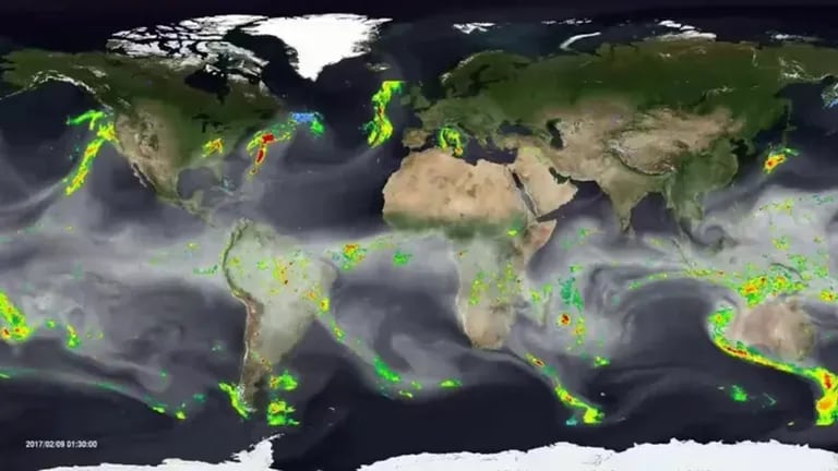 Giganti “fiumi atmosferici” che regolano il clima del nostro pianeta
