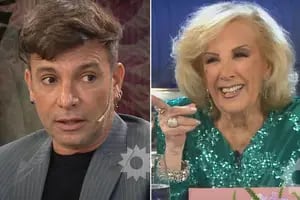 Mirtha Legrand hizo transpirar a Martín Bossi con sus preguntas