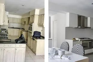 Los muebles de cocina se reemplazaron por nuevos (Cucina Montabile) y se sumó una mesada ‘Blanco Icon’ (Purastone).