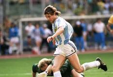 Caniggia recordó sus “momentos de gloria” en la Selección con Maradona