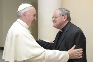 El papa Francisco se encontró con el monseñor Ojea en el Vaticano