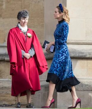 Cressida Bonas -vivió una historia de amor con el príncipe Harry entre 2012 y 2014- compartió colegio con el novio y es muy amiga de la princesa Eugenia.