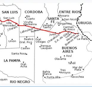 El accidente ocurrió en la ruta 7, a la altura de San Andrés de Giles; Mario Meoni se dirigía rumbo a Junín