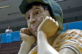 El Chavo del 8 es uno de los personajes emblemáticos de la televisión mexicana. En Colombia hay una estatua en su honor