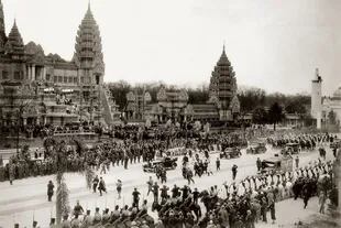 Angkor era una ciudad de baja densidad, con su población esparcida en un área amplia