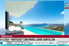 María Laura sorprendió a Novaresio al mostrarle las casas de los millonarios rusos en Alicante