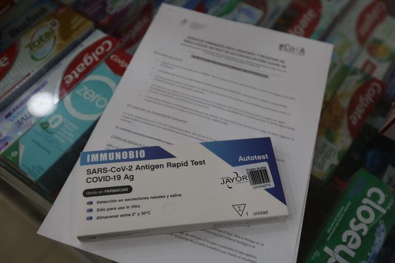 Immunobio, the only one of the approved self-tests that reached pharmacies