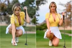 Era una golfista prometedora, hoy es influencer y fue elegida como “la mujer más sexy del mundo”