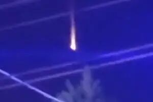 Una “bola de fuego” iluminó el cielo de Chubut y sorprendió a todos