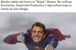 Los memes se multiplicaron con Massa como "superministro"