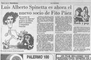 Nota del 24 de julio de 1986 sobre La La La