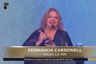 Fernanda Carbonell, mejor labor en locución 2020