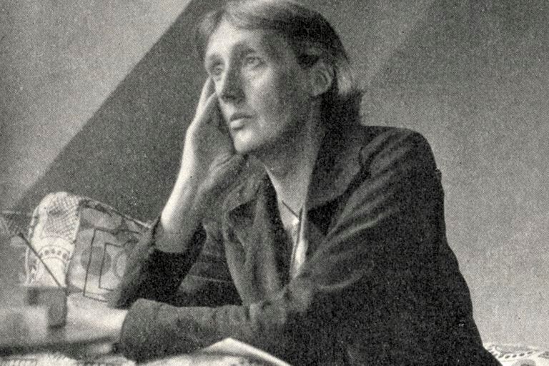 La novelista Virginia Woolf 