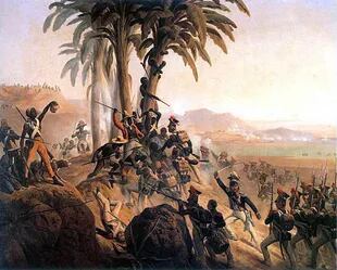 La lucha de la independencia de Haití vino acompañada de una lucha también contra la esclavitud