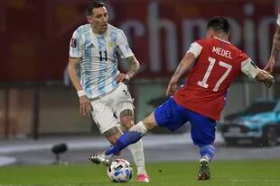 Argentina jugó en el Madre de Ciudades en junio de 2021, ante Chile por las Eliminatorias: 1 a 1
