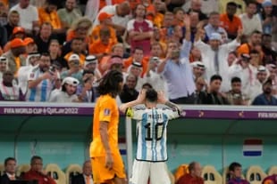 Lionel Messi festeja su gol de una manera muy particular