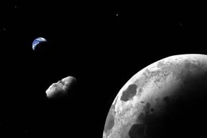 Un asteroide “asesino de ciudades” pasará entre la Tierra y la Luna este fin de semana