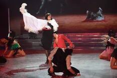 Bailando: Brédice se puso en la piel de Madonna, en una una noche para el olvido
