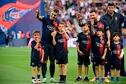 Marco Verratti le dio una patada a Mateo Messi antes del partido del PSG: la reacción del hijo de Leo